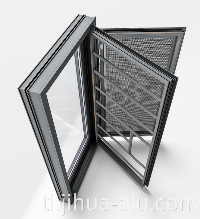 Xmgr108 Aluminum Thermal Barrier Casement Window